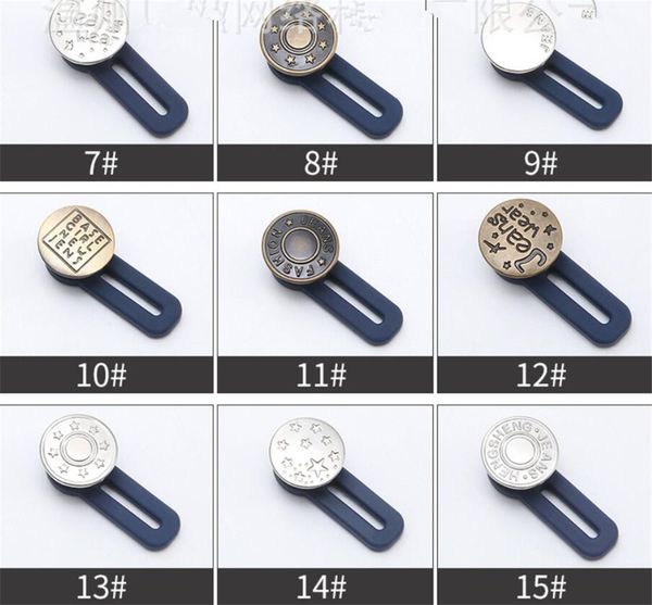 

garden home jeans retractable buttons metal extended buckles pant waistband expander for men women