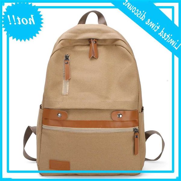 

tilorraine new canvas tas korean style leisure women outdoor shoulders fashion trend single backpack student schooltas