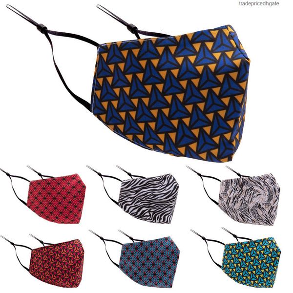 

face black with filter men masks designer women 3-layer personality anti dust pm2.5 printed spring thin cotton mas