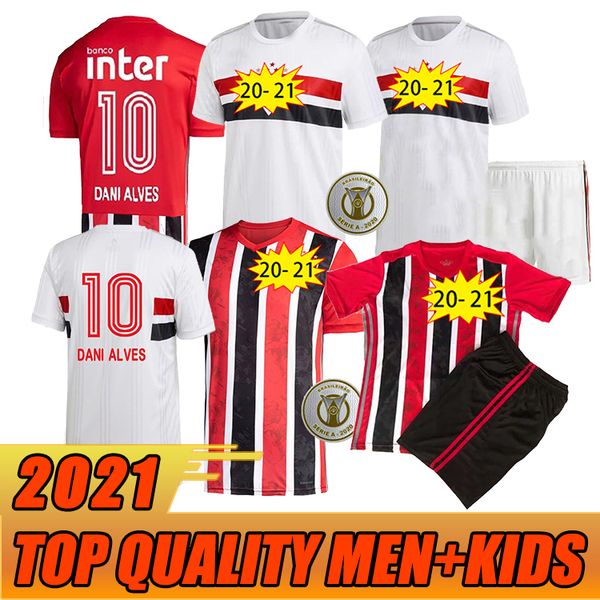 

2020 new sao paulo soccer jerseys men kids são paulo 20 21 pato juanfran antony pablo reinaldo dani alves camisa de futebol men+kids kit, Black;yellow