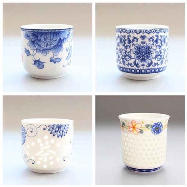 

jingdezhen teacup big size ceramic tasting tea cup drinkware creative transparent beer coffee wine whisky mug bbyfvy packing2010