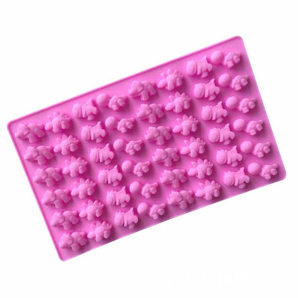 

48 dinosaur shape mold multi silicone type dinosaurs snack bakeware molds biscuit cake waffle chocolate mould 2 59sy l2