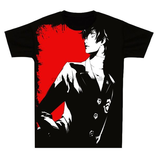 

anime persona 5 p5 joker casual t shirt short sleeve tee #ns p2 short sleeve tee sport hooded sweatshirt hoodie