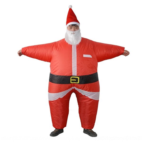 

ltfh0 inflatable santa knjmo inflatable clothingprop costumeclothing bar mall shopping school warm up santa claus dress props up claus