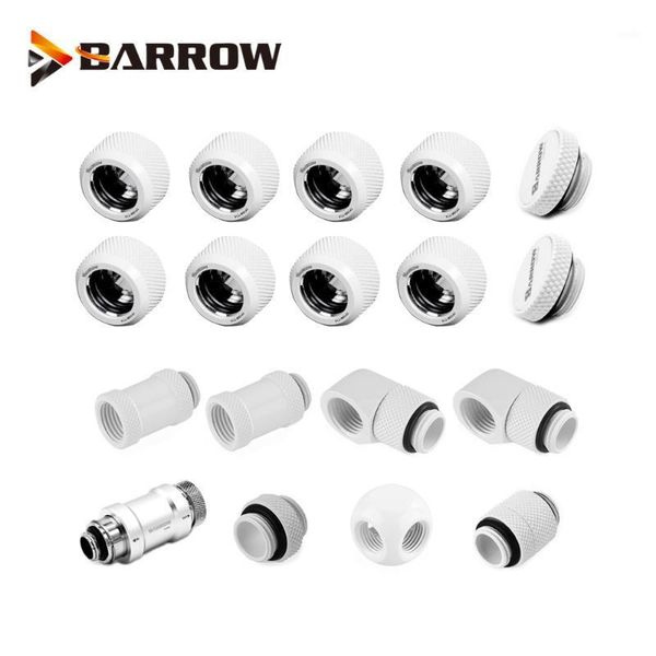 

wheelbarrow hand compression tube fitting / rigid water cooling pipe metal connector g1 / 4 fitting acrylic petg water cooler1