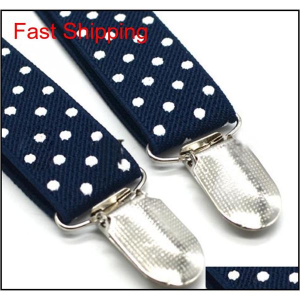 

polka dot bow tie clothes accessories suspender for trous qylmve bdefashion, Black;gray