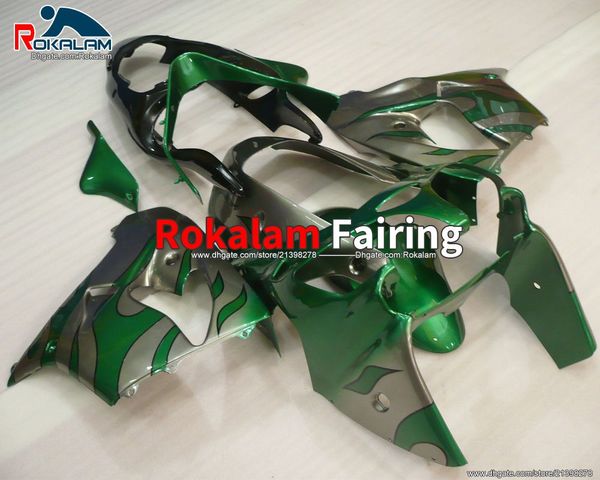 

for kawasaki fairings motorcycle parts ninja zx-9r zx9r 00 01 zx 9r abs street bike hull (injection molding)