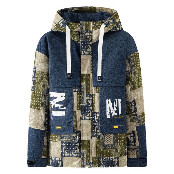 

men's coat 2020 new short tide brand bread down cotton padded jacket winter youth leisure top, Black