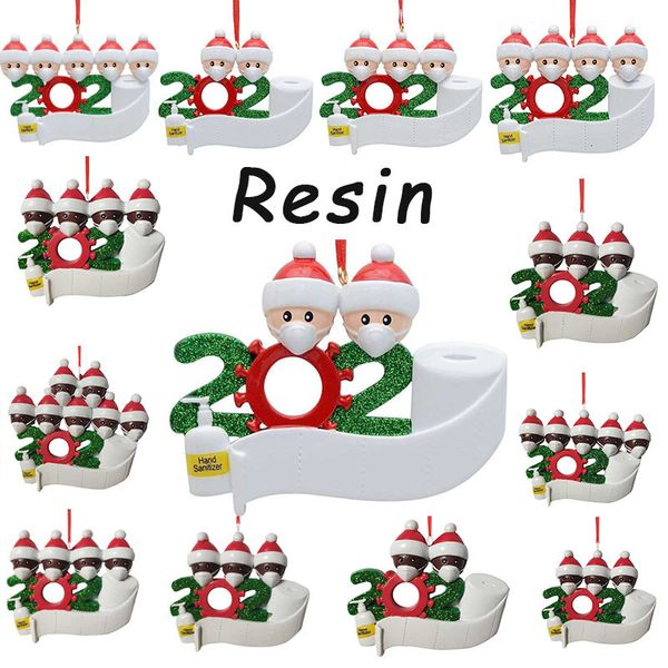 

factory wholesale price diy name greetings personalized resin christmas tree decoration lucky 2020 christmas tree decoration 72 hours delive