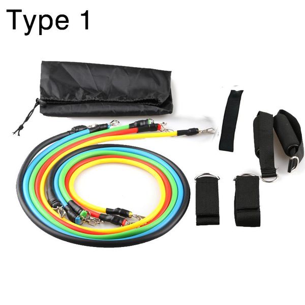 

ленты сопротивления латексные 11 в 1 спорт фитнес йога пилатес трена для трубки труба тянуть полосы сопротивления веревки bbykar hotstore201