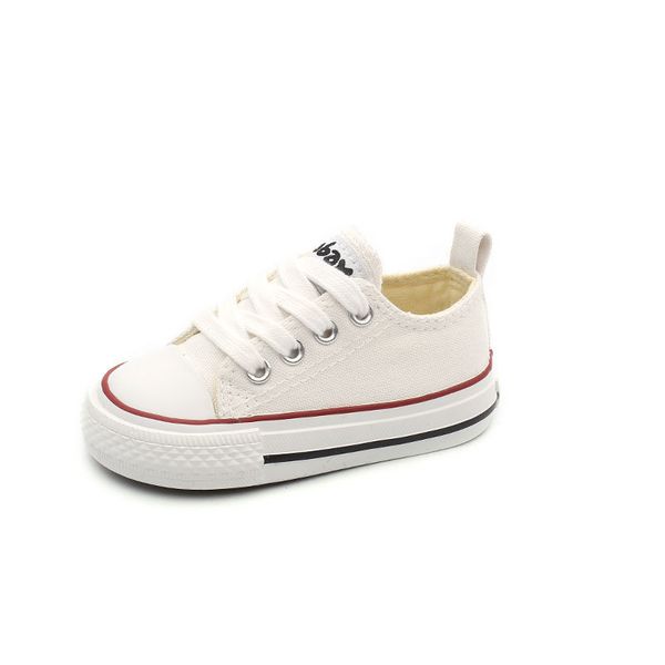 

2021 latest year babaya soft children old canvas bottom 1-3 2019 spring white baby boys casual toddler shoes for girl 1, Black