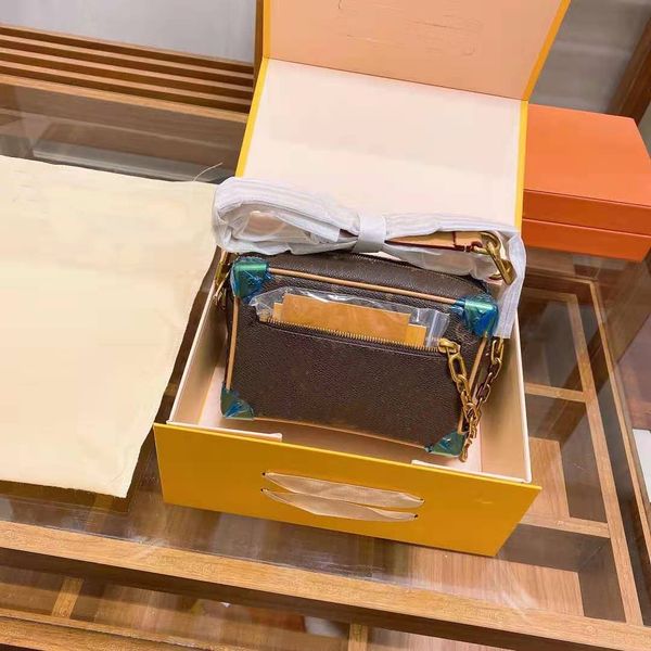 

ms handbag box package one shoulder bags worn chain retro presbyopic mobile soft package women purses handbags messenger vintage bag