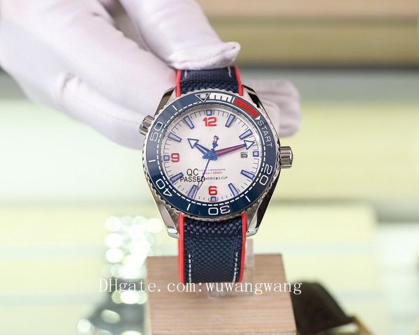 

2020 sea ceramic bezel watches aqua master planet terra 36th americas cup wristwatches ocean james bond 007 mens watch d4095