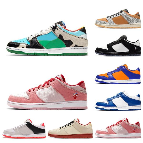 

2020 classic low men women outdoor shoes chunky dunky university red infrared kentucky syracuse safari womens sports sneakers eur 36-45