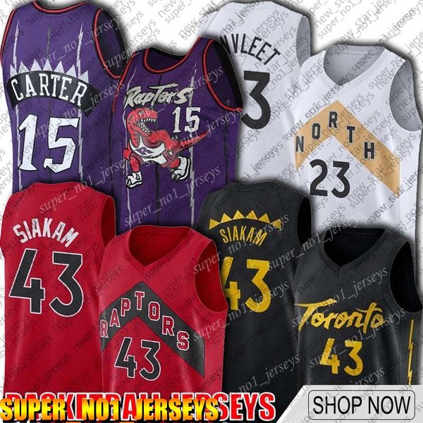 

throwback vince tracy carter mcgrady jersey toronto raptors jersey pascal 43 siakam city edition basketball s54dfg, Black;red