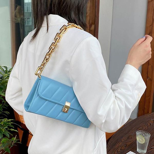 

женщины pu кожа подмышек totes женщины elegant цепи сращивание сумки плеча