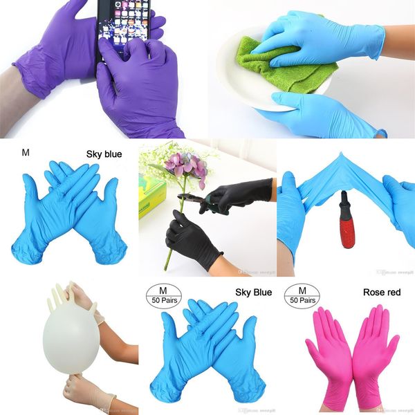 

factoryyutfdelivery waterproof fast nitrile exam disposable ambidextrous for house gloves hi 9m6i