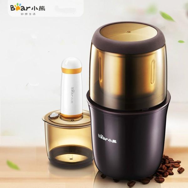 

coffee roasters bear mini multifunctional grinder machine 200w electric quick grinders maker flour mill kitchen aid1