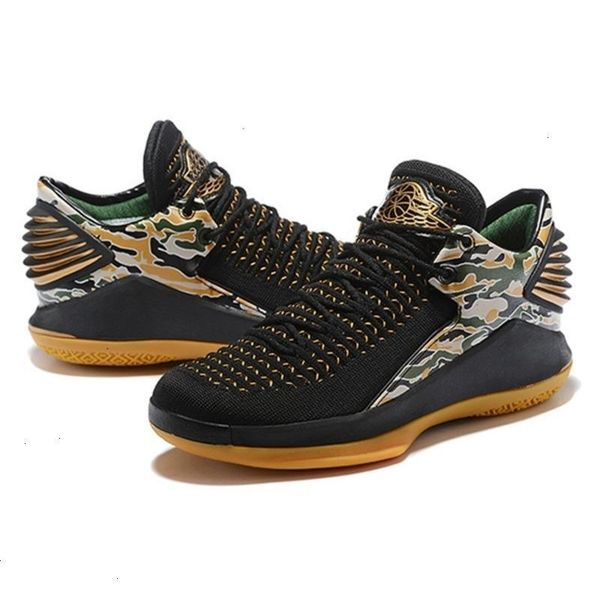 

мужчины новые 32 китайский 2020 год дети jumpman баскетбол обувь высокого qaulitys xxxii 32s шершни мужские кроссовки спортивные кроссовки, Black