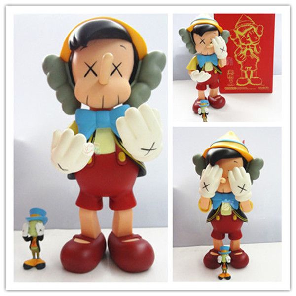 

selling 45cm originalfake kaws two kinds of style for original box kaws companion action figure model decorations toys