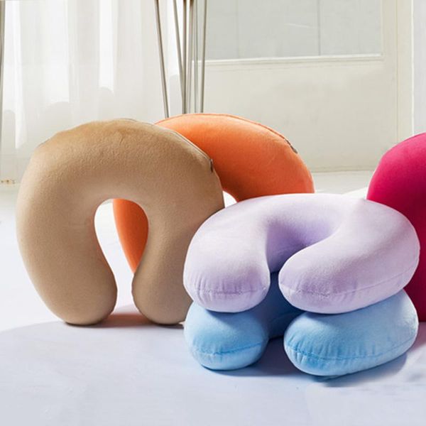 

pillow slow rebound memory cotton u-shaped aircraft travel cervical neck