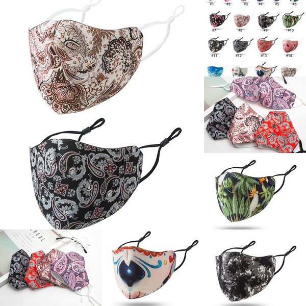 

men women fashion cotton reusable face masks dustproof outdoor cycling anti dust pollution mask