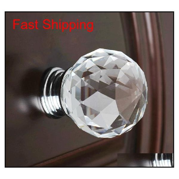 

10pcs modern fashion k9 crystal glass diamond furniture handles hardware drawer wardrobe kitchen cabinets cupbo qyldeb sports2010