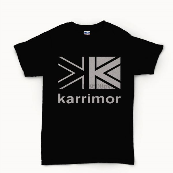 

new karrimor logo black t shirt sport hooded sweatshirt hoodie