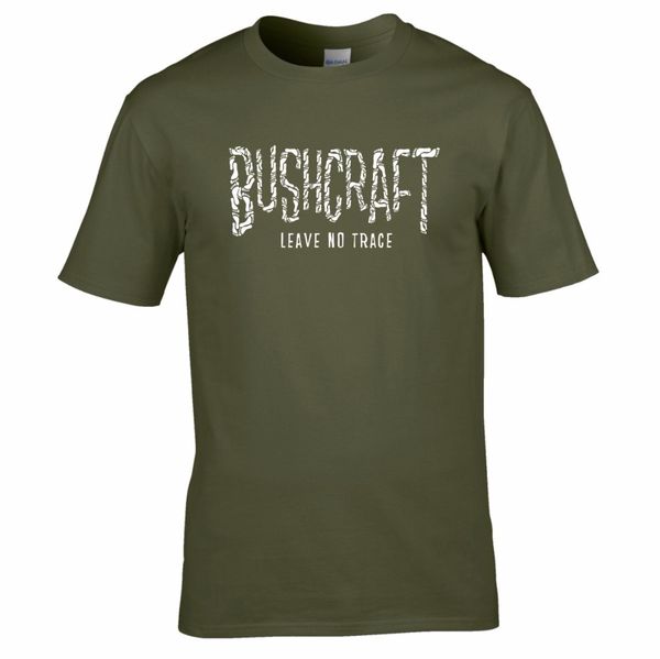 

sport 2019 men's fashion color o-neck casual bushcraft & survival leave no trace funny shirts round neck crazy tee