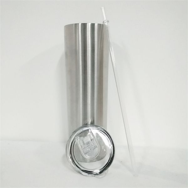 

stainless steel 30oz skinny tumblers double wall insulation vacuum coffee beer mugs tumbler with lids and straws