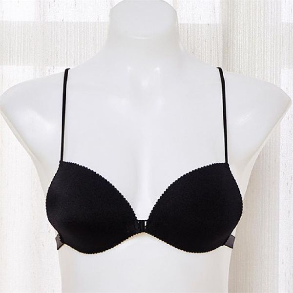 

bras invisible belt underwear female removable pad lace bra plus size women ultra thin no wire push up big summer bralette, Red;black