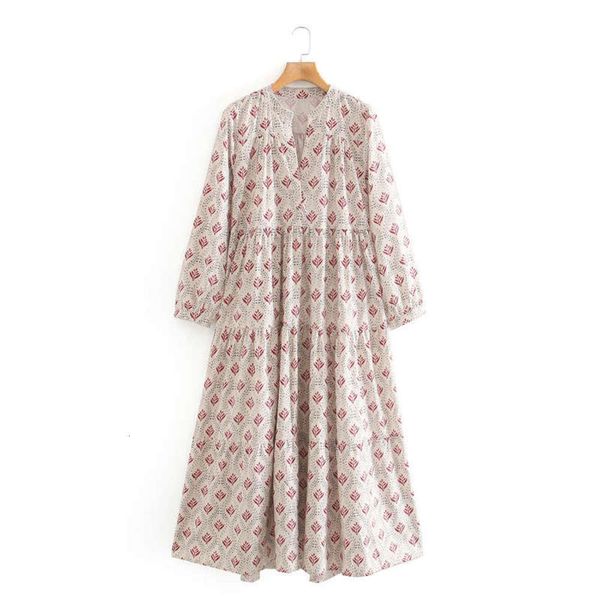 

style summer 2020 holiday new fashion printed loose skirt long dress female 5598044, Black;gray