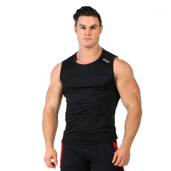 

running jerseys summer men tank gym vest racerback bodybuilding muscle fitness sleeveless t-shirt for male man jogger clothes1, Black;blue