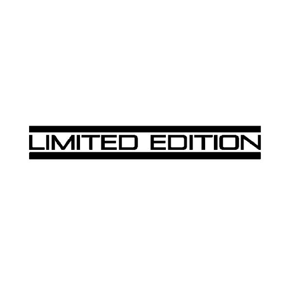 

20cm*2.9cm limited edition creative vinyl car sticker black/silver retro-reflective decal car-styling c11-0709