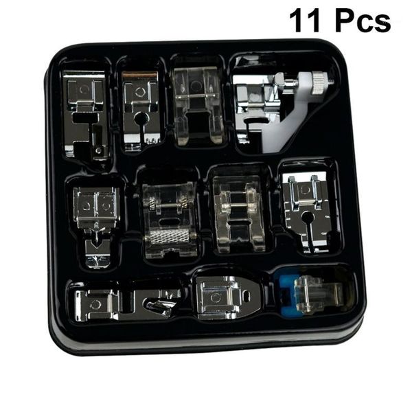 

11pcs sewing machine parts household accessories sewing machine supplies press foot kit for for mother tailor ladies1, Black
