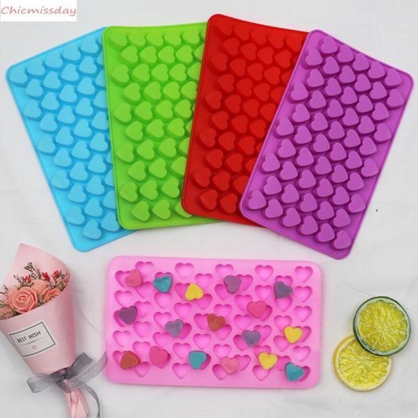 

dhl chocolate molds gummy molds silicone candy mold ice cube tray nonstick food grade nd silicone molds 18.2*10.8*1cm 2021