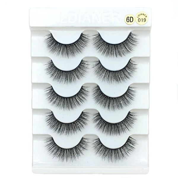 

false eyelashes quxinhao 6d mink long lasting natural thick handmade 3d