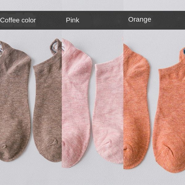 

дети катер и носки неглубоко рот ins прилива чистые летом тонкий хлопок хлопок прекрасных летние дышащих лодок носков в корее h8ink, Black