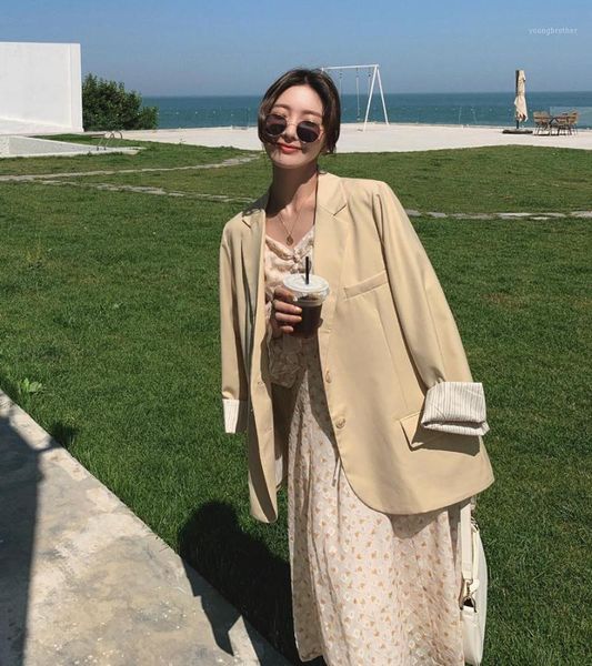 

women's suits & blazers will spring a web celebrity small suit jacket female design feels loose niche thin model1, White;black