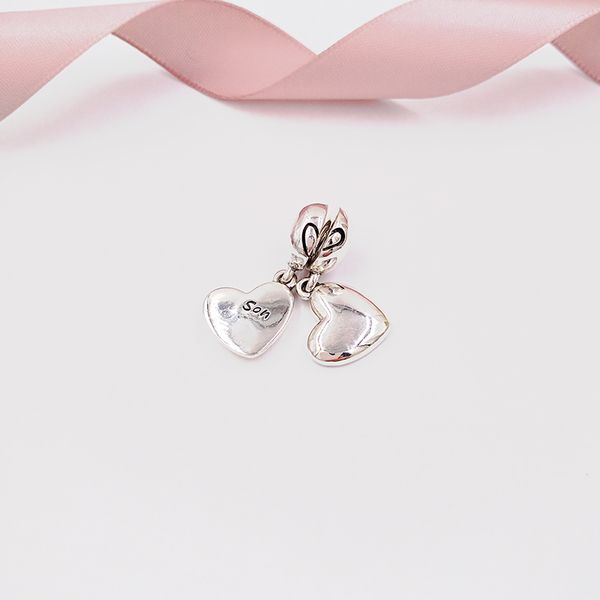 

authentic 925 sterling silver beads charms fits european pandora style jewelry bracelets & necklace 43, Black