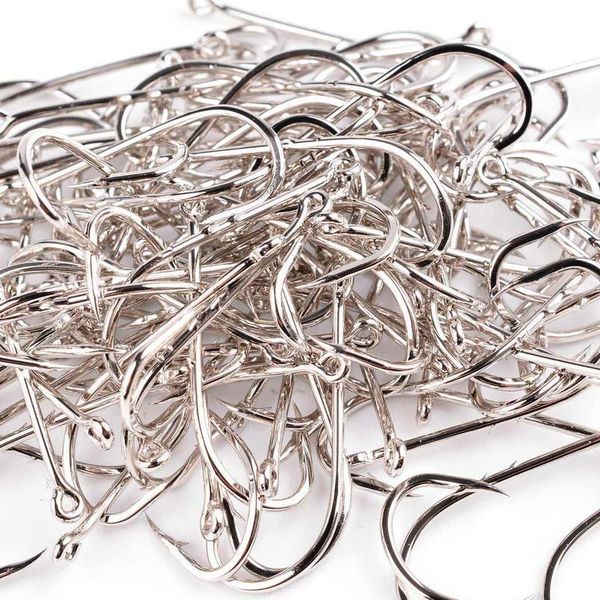 

100pcs/ box hooks for live bait casting fishing double backstab hook 1#-10# worm barbed hooks pesca fish acc bbygjm
