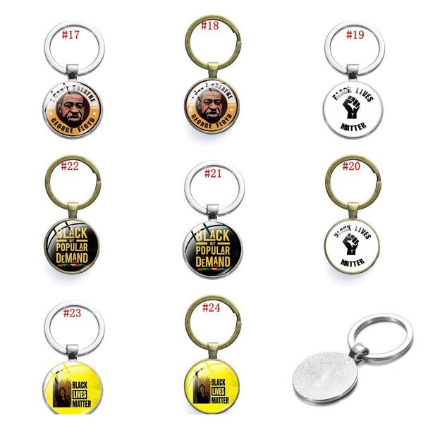 

i cant breathe keychain acrylic letter key chain american parade slogan pendant for car keys bag key ring black lives matter kha202
