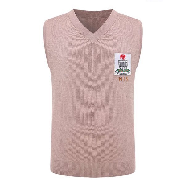 

mens acrylic military army wool vest sleeveless pullover sweater8uy, Black