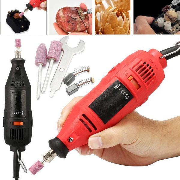 

electric drill grinder engraver pen grinder mini drill electric rotary tool grinding machine accessories1