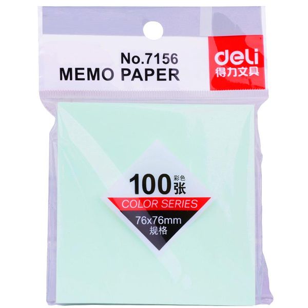 

1 package lot 7676 mm note paper 100 page sticky note sticker post it labels stickers note creative deli 7156 bbyyqj lipper