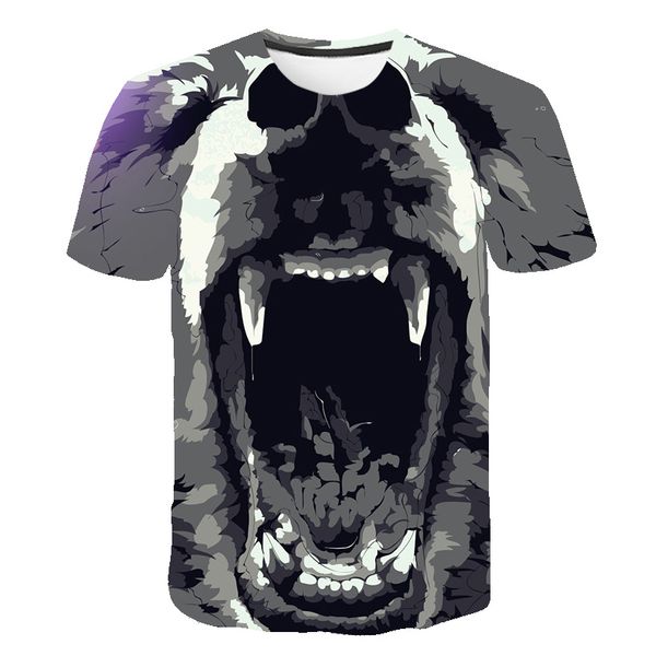 

russian bear animal 3d print shirts plus size graphic anime men clothing