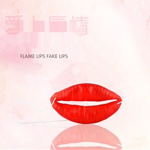 

cos show funny show prop sausage sausageprop flame red lips lips sausage mouth red mouth nnuuh