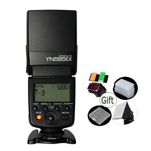 

yongnuo p-tll speedlite yn585ex gn58l wireless flash light for dslr pentax af-360fgz af540fgz ii k3ii k-5 k-7 k-70 k-50 k-1