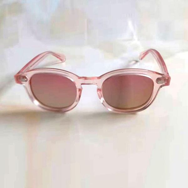 

sunglasses johnny depp pink women glasses acetate frame fashion drivering sun female vintage, White;black