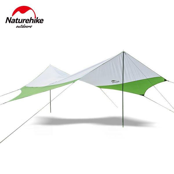 

point break naturehike rainproof sun shelter outdoor sunshade camping large space beautiful hexagonal shape large size